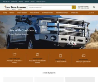 Royaltruckaccessories.com(Royal Truck Accessories offers the lowest price on all truck parts) Screenshot