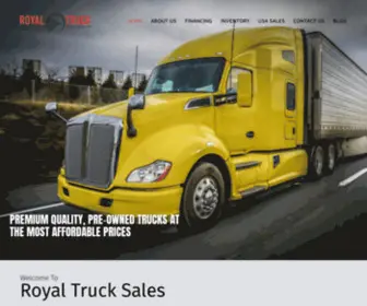 Royaltrucksales.com(Royaltrucksales) Screenshot