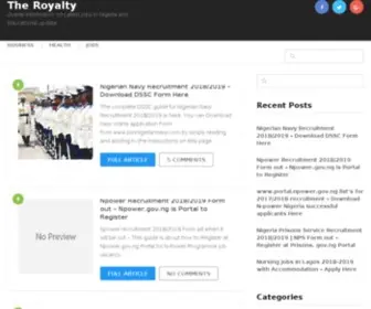 Royalty.com.ng(Royalty) Screenshot