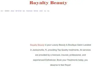 Royaltybeautyandboutique.com(Jacksonville, FL) Screenshot