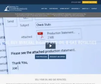 Royaltyclearinghouse.com(Royalty Clearinghouse) Screenshot