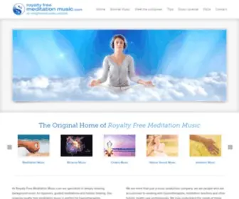 Royaltyfreemeditationmusic.com(The original home of royalty free meditation music) Screenshot