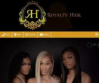 Royaltyhaircollections.com(Royalty Hair Collection) Screenshot