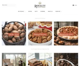 Royaltypecans.com(Royalty Pecan Farms) Screenshot