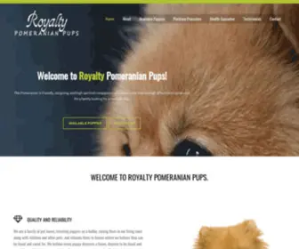 Royaltypomeranianpups.com(Teacup Pomeranian Puppy ( Teacup Pomeranian For Sale )) Screenshot