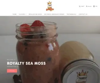 Royaltyseamoss.com(Royalty Sea Moss) Screenshot