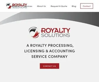 Royaltysolutionscorp.com(Royalty Solutions) Screenshot