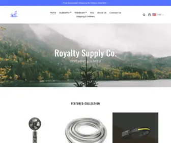 Royaltysupply.co(Royalty Supply Shop) Screenshot