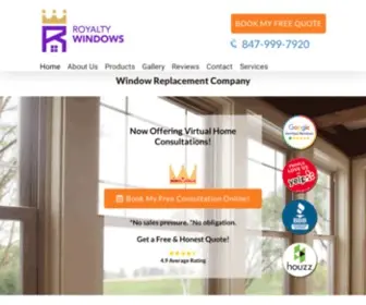 Royaltywindows.com(Royalty Windows) Screenshot