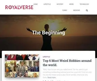 Royalverse.com(Royalverse provide the unique content) Screenshot