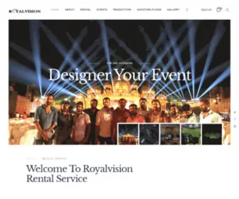 Royalvision.co.in(Rental Service) Screenshot