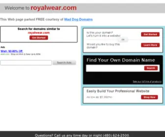 Royalwear.com(Royalwear) Screenshot