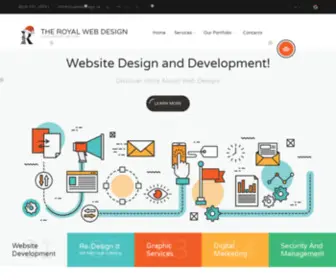 Royalwebdesign.ca(Richmond design company) Screenshot