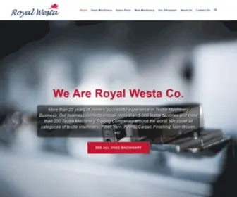 Royalwesta.com(Royal Westa) Screenshot