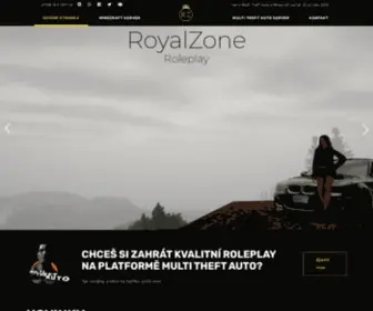 Royalzone.cz(Web herního portálu) Screenshot