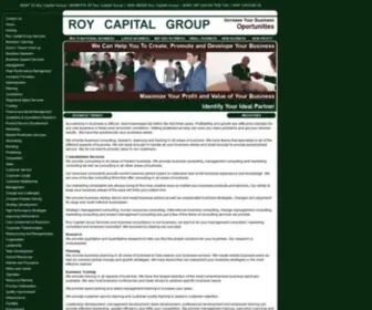 Roycapitalgroup.com(Roy Capital Group) Screenshot