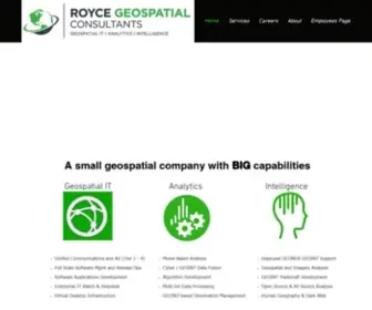 Roycegeo.com(Royce Geo) Screenshot