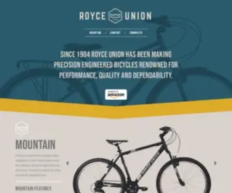 Royceunion.com(Mountain Bike) Screenshot