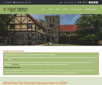 Roycroftcampuscorporation.com(The Roycroft Campus Corporation) Screenshot