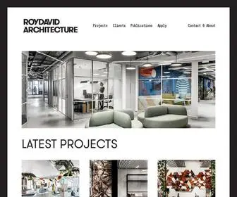 Roydavidstudio.com(ROY DAVID ARCHITECTURE) Screenshot