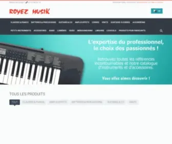 Royez-Musik.com(Royez Musik) Screenshot