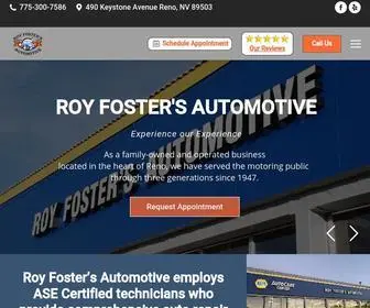 Royfoster.com(Roy Foster's Automotive) Screenshot