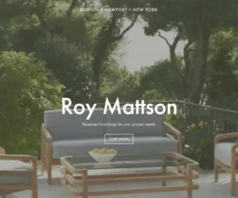 Roymattson.com(Roy Mattson) Screenshot