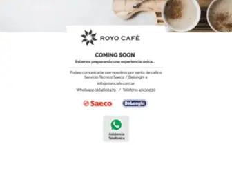 Royocafe.com.ar(Royo Café) Screenshot