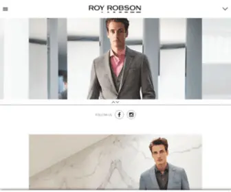 Royrobson.com(ROY ROBSON) Screenshot