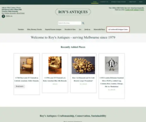 Roys-Antiques.com.au(Antiques) Screenshot
