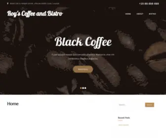 Royscoffee.org(A Little Taste of Goodness and Piece of Home) Screenshot