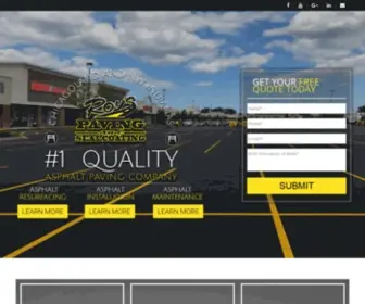 Royspaving.com(Roy's Paving) Screenshot