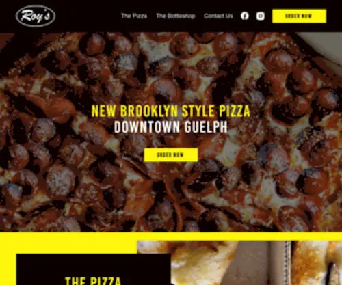 Royspizza519.ca(Roys Pizza) Screenshot