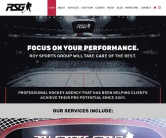 Roysportsgroup.com(Roy Sports Group) Screenshot