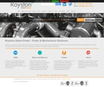 Royston.co.uk(Royston Diesel Power) Screenshot