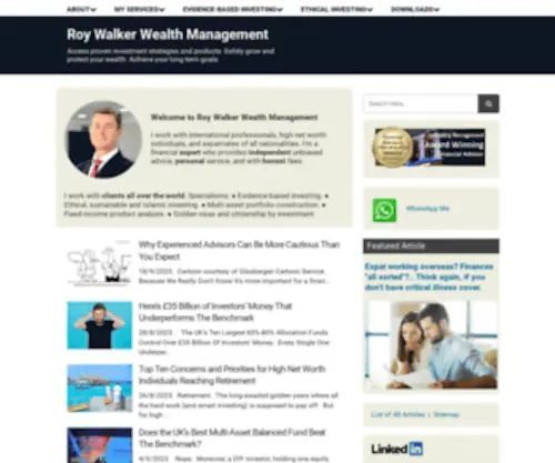 Roywalkerwealth.com(Roywalkerwealth) Screenshot