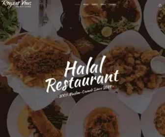 Royzetvous.com.sg(Halal restaurant) Screenshot