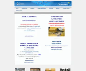 Rozasdeportes.org(Ayuntamiento de Las Rozas de Madrid) Screenshot