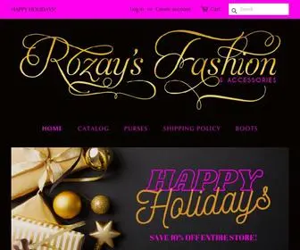 Rozaysfashion.com(Rozay's Fashion) Screenshot