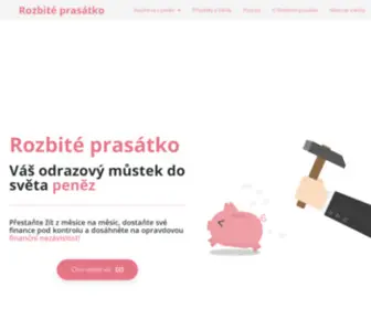 Rozbiteprasatko.cz(Rozbité prasátko) Screenshot