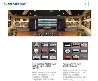 Rozetfabrikasi.com(ROZET FABRİKASI) Screenshot