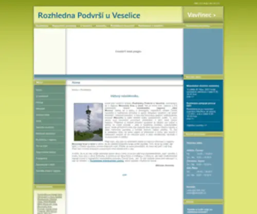 Rozhledna-Veselice.cz(Rozhledna Veselice) Screenshot