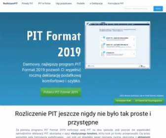 Rozliczampit.pl(PITy 2011 program rozliczenie podatkowe 2011) Screenshot
