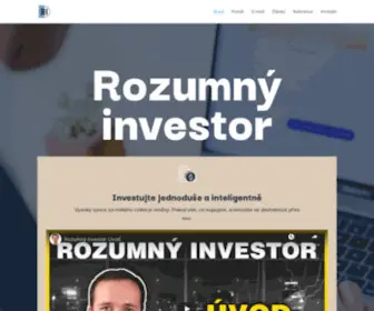 Rozumnyinvestor.cz(Úvod) Screenshot