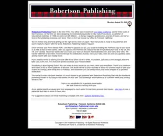 RP-Author.com(Robertson Publishing) Screenshot