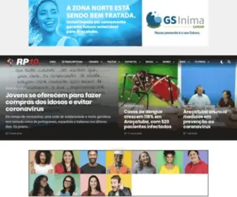RP10.com.br(Notícias de Araçatuba e Região) Screenshot
