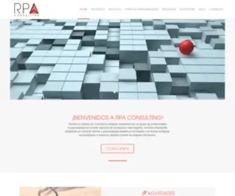 Rpa-Consulting.com(RPA Consulting) Screenshot