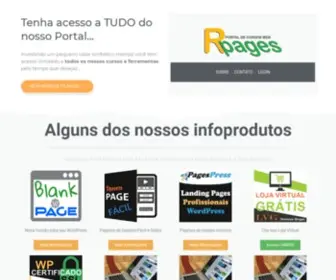 Rpages.com.br(O Seu Portal de Cursos Web e Ferramentas) Screenshot