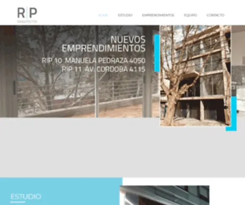 Rparquitectos.com(RP Arquitectos) Screenshot