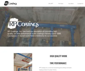 Rpcoatings.com(RP Coatings) Screenshot